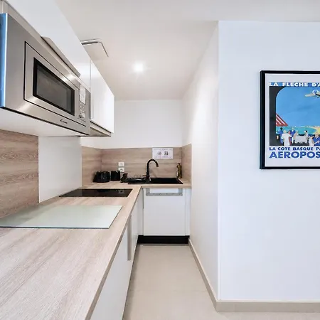 Aparthotel Riverside Toulouse Airport 1-aircond-parking-terrace-wifi-desk-airbus-meett
